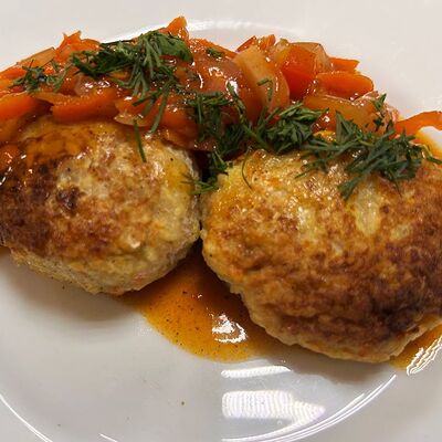 Куриные котлеты в НИРВАНА Арт бар по цене 200 ₽