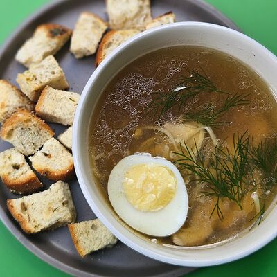 Суп лапша в Сельдерей по цене 440 ₽