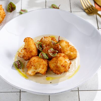 Хрустящая цветная капуста с кокосовым кремом в ЛарисуВаннуХочу по цене 430