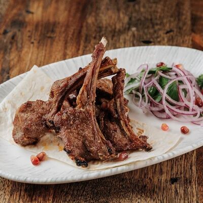 Каре ягненка в Вах!Хинкали по цене 1595 ₽