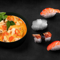 Ланч Том ям и суши сет в Евразия-Экспресс