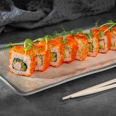 Калифорния с креветкой в Sarang по цене 458 ₽