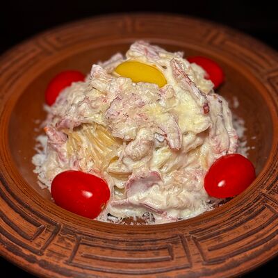 Паста Карбонарав Чердак по цене 600 ₽