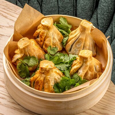 Хинкали с говядиной жареные 5 шт в Тестория по цене 500 ₽