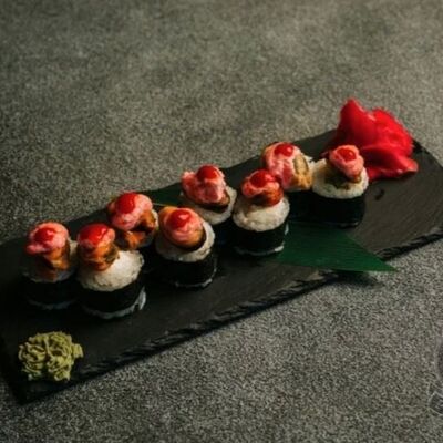 Запеченный с мидиями в PANORAMA по цене 760 ₽