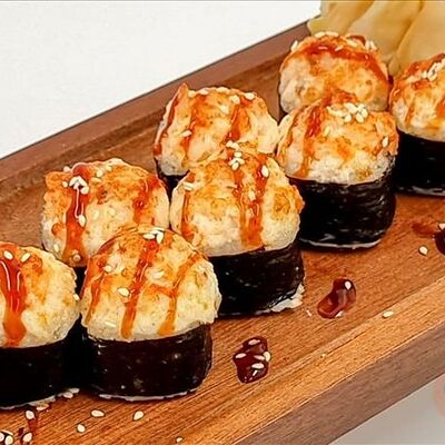 Запеченный сливочный с креветкой в SUSHIPIZZAWOK по цене 605 ₽