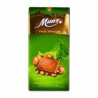 Шоколад Munz молочный с обжаренным фундуком в Азбука Вкуса Экспресс Меню