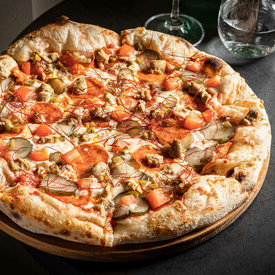 Пицца Дьявола в Качуко по цене 975 ₽