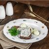 Медальоны из говядины с пюре со сливочно-грибным соусом в АМБАРЪ по цене 1600