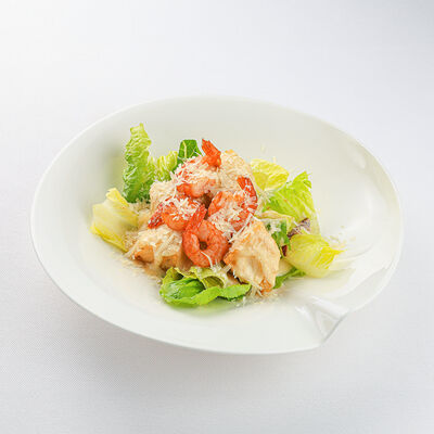 Классический Цезарь с креветками в La Scala Trattoria Ignazio по цене 35 р.