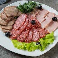 Мясная нарезка в Кафе Панда