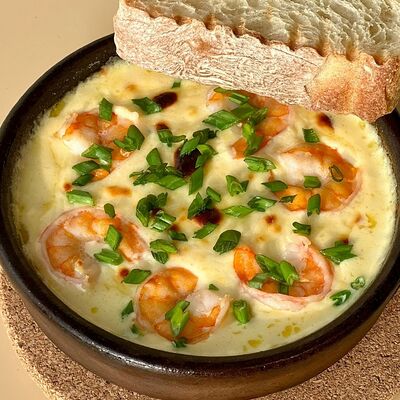 Креветки в соусе четыре сыра в Бабуля по цене 780 ₽