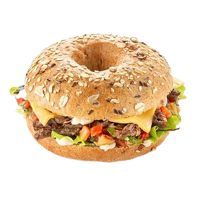 Бейгл с телятиной в Академия Кофе по цене 650 ₽