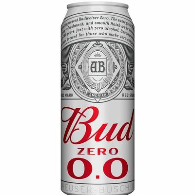 Bud Zero безалкогольное пиво в Браво по цене 139 ₽