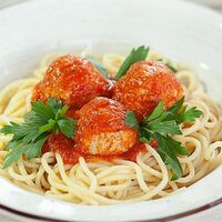 Паста с фрикадельками в Рандеву