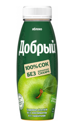 Сок Добрый яблоко 300мл в Пицца у слона по цене 160 ₽