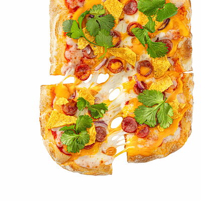 Мексиканская с начос S в Zotman Pizza по цене 710 ₽