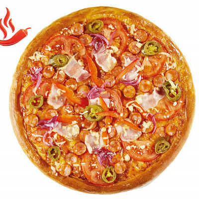 Пицца Хот Дьябло в Чикен Пицца по цене 968 ₽