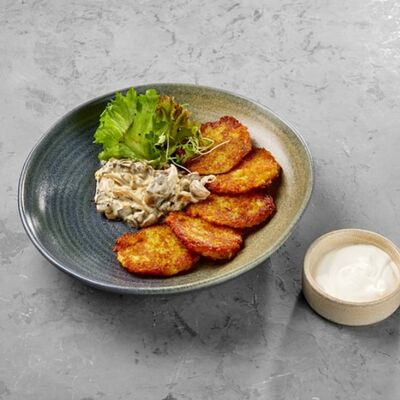 Драники с грибами в Terra по цене 20 р.