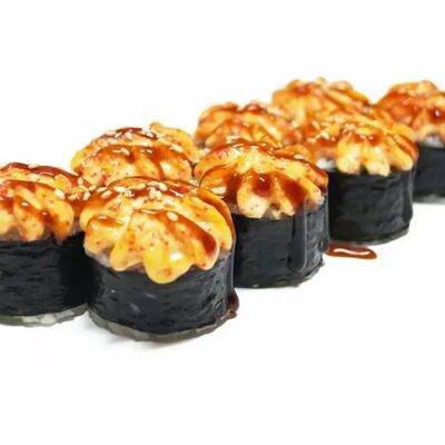 Запеченный с курицейв Мир суши и ролл по цене 300 ₽