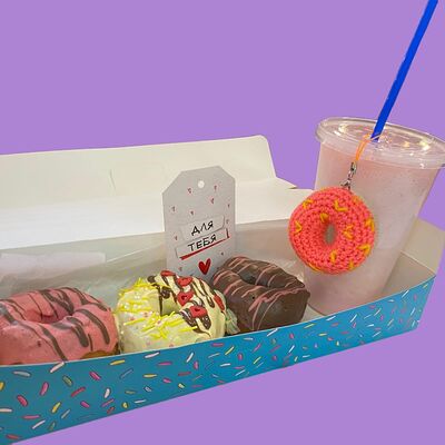 Комбо Сладкий пончик в Пыжка по цене 1100 ₽