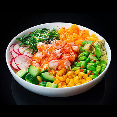 Салат Поке с креветками в Sushi Maximum по цене 840 ₽