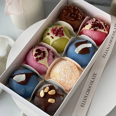 Моти 6 вкусов Подарок ко дню мамы в Elian Сhocolate по цене 2890 ₽