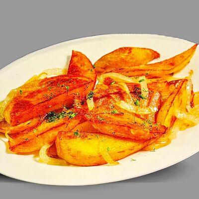 Картофель жареный по-домашнему в Ламазо Грузинская Кухня по цене 700 ₽