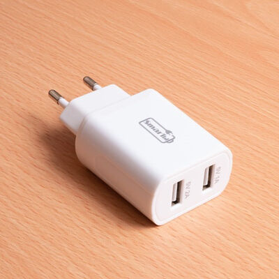 Двойной Usb адаптер для дома Iq 5v2.4a SmarTы в Мясная Заправка по цене 50000 ₽