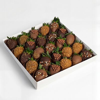 Клубника в шоколаде Шоколадное удовольствие L в Клубника в шоколаде VeryBerryLab по цене 6490 ₽