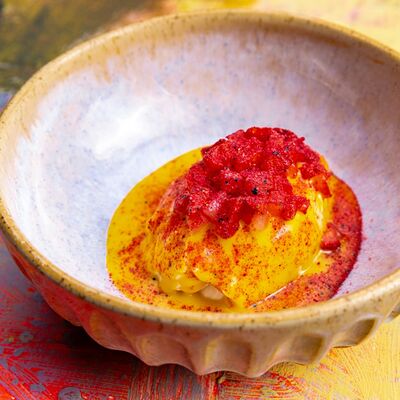 Крем-чиз, крем из манго, голубика в Галки по цене 590 ₽