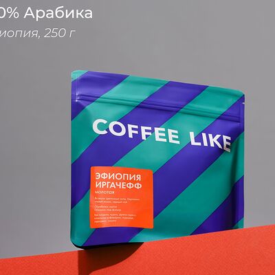 Эфиопия Сидамо Гуджи молотая в Coffee Like по цене 1190 ₽