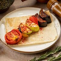 Шашлык из овощей в Чакапули