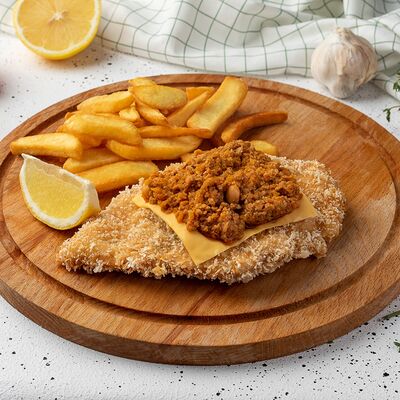 Шницель Чили-чиз в Шницельная по цене 685 ₽