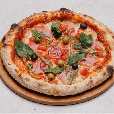 Пицца с ветчиной в Амстердам по цене 595 ₽