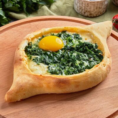 Хачапури со шпинатомв ШАШЛЫКС ДЫМКОМ по цене 550 ₽