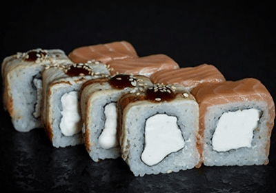 Филадельфия Дуэт ролл в Атаман-Суши по цене 446 ₽