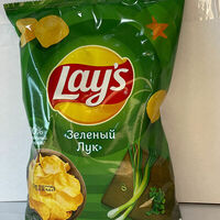 Lays Зеленый лук в Петрушка