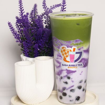 Матча-таро в Baba Bubble Tea & Waffle по цене 499 ₽