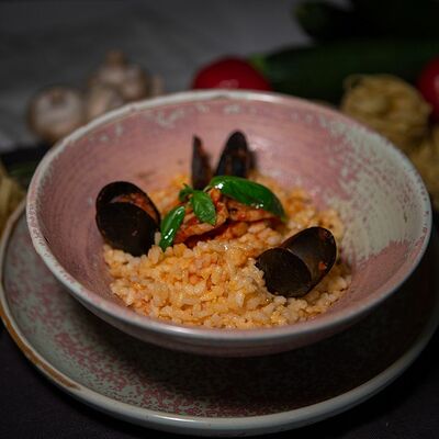 Ризотто с морепродуктами в Гриль house по цене 475 ₽