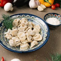 Пельмени со сметаной в Тирзини