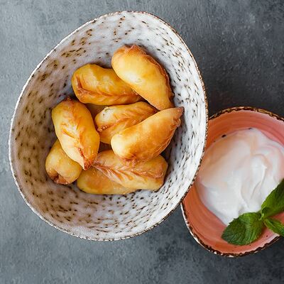 Жареная Кюрза с картофелем в Дюшес по цене 250