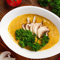 Крем-суп из грибов в Строгинская гавань