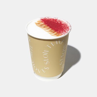 Малиновый латте в Surf Coffee по цене 345 ₽