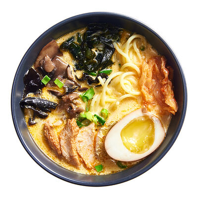 Сырный рамен с курицей и Кимчи в Kannam Chicken по цене 589 ₽