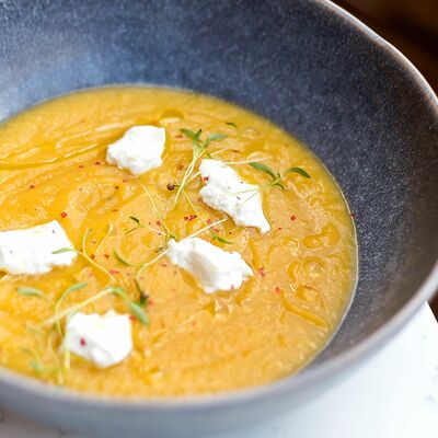 Тыквенный крем-суп в Джульетта по цене 290 ₽