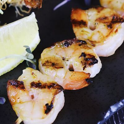 Креветки гриль в Woldemar по цене 540 ₽