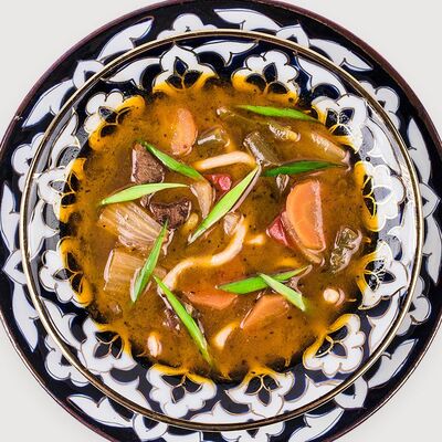 Суп Лагман в Самое популярное кафе по цене 180