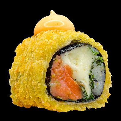 Ролл Кранч с лососем в Rolland по цене 395 ₽