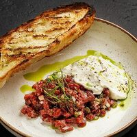 Тартар из говядины в Морошка